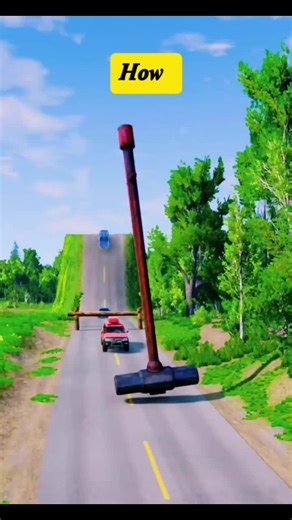 How many car's can pass 🙃 #asmr #tastetest #3dzoompro #fruitcut #cuttinggame