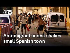 Spanish officials blame far-right groups for violence | DW News