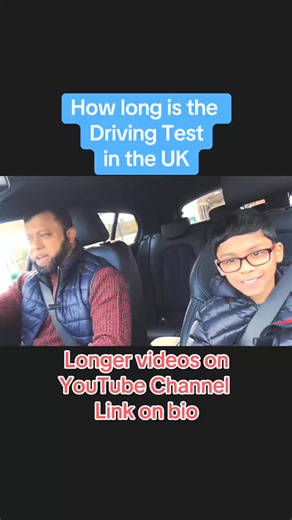 How long is the in the #uk #drivingtv #drivingtest #driving #test #learnerdriver #learntodrive | Nicolas DriveTech