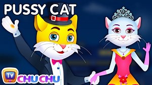 PussyCat, PussyCat Nursery Rhyme | Popular Nursery Rhymes by ChuChuTV join group kids https://www.facebook.com/groups/308607210253056Diana .Pussy Cat Pussy Cat Nursery Rhyme Lyrics: Pussy cat, pussy cat Where have you been? I've been to London to Visit the Queen. Pussy cat, pussy cat, What did you do there? I frightened a little mouse under her chair. Pussy cat, pussy cat Where did you stay? I stayed in a hotel at Oxford street. Pussy cat, pussy cat What did you eat? I ate scrambled eggs with so