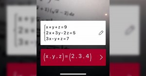 カメラで計算式撮ると解答してくれるアプリ『Photomath』大したことないやろと思って使ってみたらすごかった