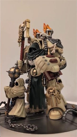 WARHAMMER 40K - Customization #07 Dark Angels Terminator Chaplain (by JOYTOY)