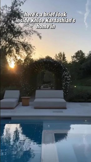 A Quick Look Inside Khloe Kardashian Home in the Hidden Hills California! #khloekardashian #hometour