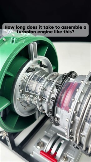 Vortrixe Aircraft Engine Model Kit #engine #enginemodel #miniengine #model #turbofan