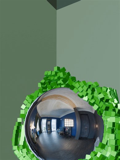 Rigid Body Phisycs Simulation Satisfying. Satisfying animation made Blender, sphere speed vs 3000 demolition. #satisfying #animation #blender