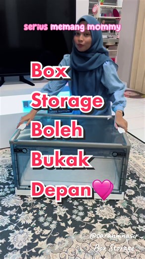 Box Storage Unik dan Praktikal untuk Dapur