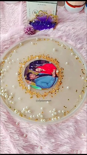 resin photoframe tutorial 🙌🌸 | subscribe to my channel 🧿 | #resinart #resinphotoframe #art #viral