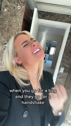 Awkward Hug vs Handshake Moments