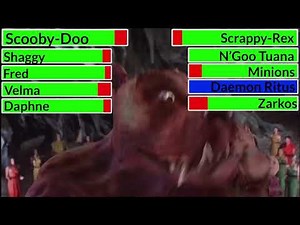 Scooby-Doo Final Battle (2/2) with healthbars | Scooby-Doo