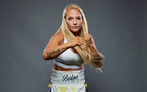 Ebanie Bridges gives curt reaction to change of opponent a week before boxing comeback