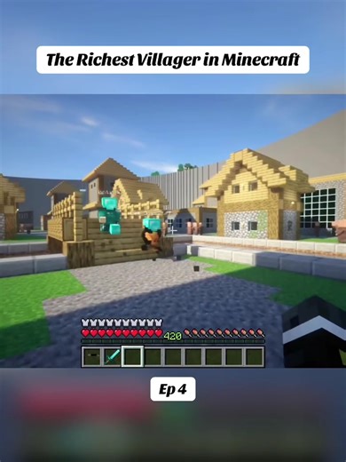 The Richest Villager in Minecraft: Epic Adventure Awaits