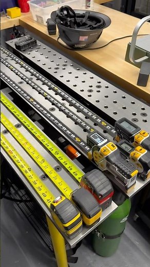 how do we calibrate a tape measure before using it on the shop floor?