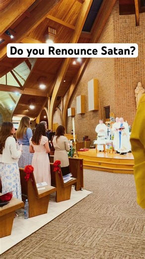 Renewal of Baptismal Promises #shorts