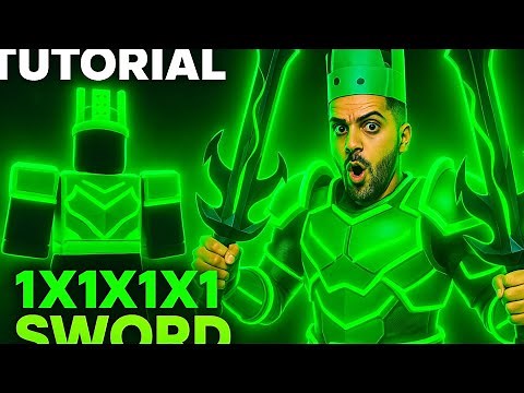 😱🔥 Espada / Sword 1x1x1x1 de Papel | Roblox DIY