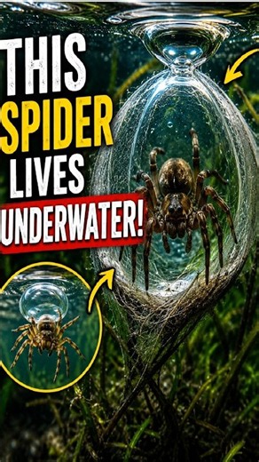 This Spider Lives UNDERWATER! 🕷️🌊