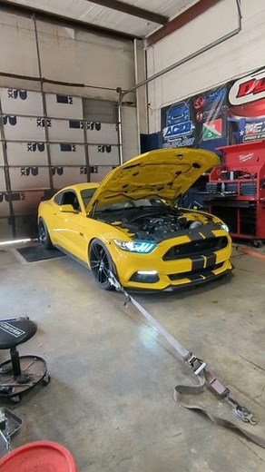 2016 Mustang ESS supercharger dyno run