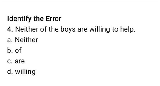 7.2K views · 147 reactions | Subject Verb Agreement Mcq All Competitive Exams #sscenglish #sscexam #englishquiz #englishmcq #dailyquiz #competitiveexam #learnenglish #ssccgl #sscchsl #govtexam #mcqquestions #grammarquiz #englishpractice #studyquiz #relativespronoun #subjectverbagreement #practicemakesperfect #viralreels | Daily English Quiz | Facebook