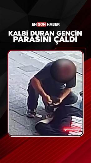 Kalbi duran gencin parasını çaldı #shorts