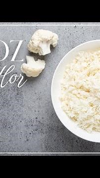 Arroz de Coliflor | Receta Keto