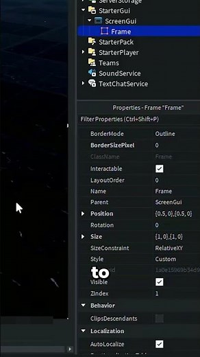 ❓ What is LayoutOrder in Roblox GUI? #shorts