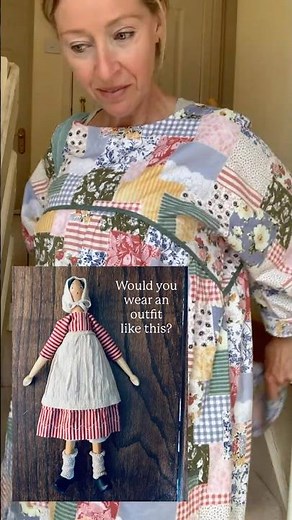 What do you think of this grown up doll dress?
