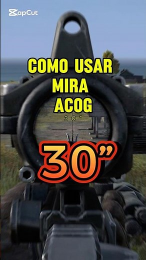 COMO USAR MIRA ACOG EN DAYZ! sabías que se usa así?? #dayz #dayzgameplay #dayztips #dayzmemes