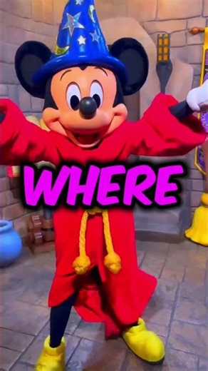 😱If you see Mickey Mouse dressed like a wizard run😱