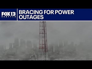 Western Washington hammered by wind and rain as crews brace for outages and flooding