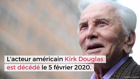 Kirk Douglas : femme, enfants, films... les grands moments de sa vie