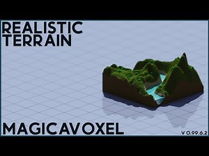 MagicaVoxel Tutorials EP4: Complete Guide on High Resolution Terrain in MagicaVoxel