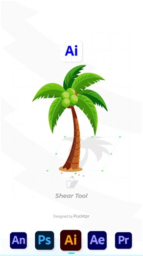 Master the Shear Tool in Adobe Illustrator with This Simple Trick