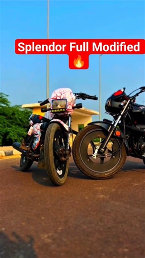 Splendor Full Modified 🔥| Splendor Modified 👿🦅| #automobile #splendor #splendormodified #shorts