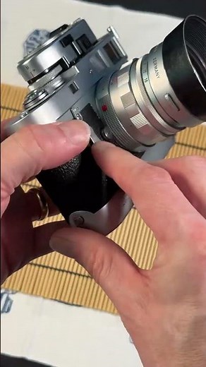 The O.G. Leica M2, Leicavit, MR2 and Summilux set. 1963. Stunning. #filmcamera #leicam2 #leicavit