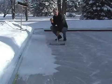 Ice Rink Maintenance 101: After the Storm