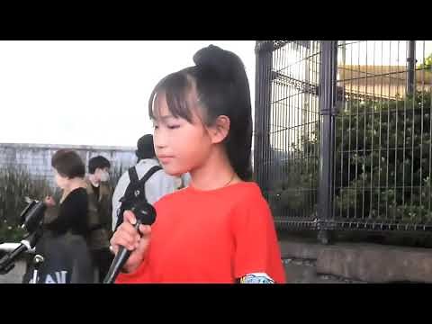 驚きの13才が！障子久美『あの頃のように』cover sing 熊之細陽葵 新宿路上ライブ
