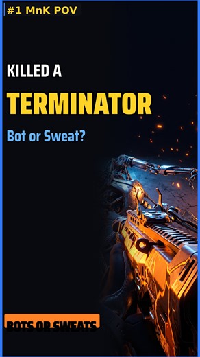 Killed a Terminator in Warzone... Bot or Sweat? 🤣