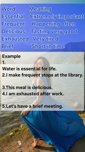 #some daily english words