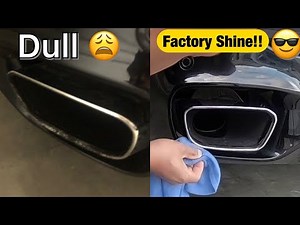 How to clean and polish your exhaust tips the easy way.