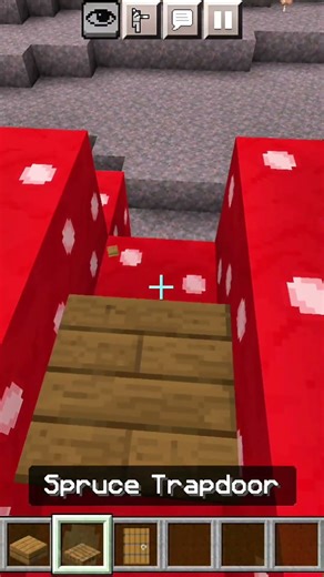 Mushroom 🍄 starter base tutorial for Minecraft #minecraft #tutorial