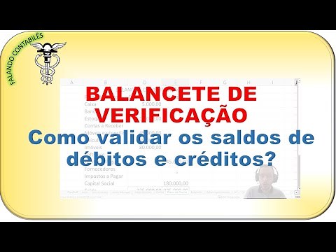 Para que serve o balancete de verificação na contabilidade? (aula 5)