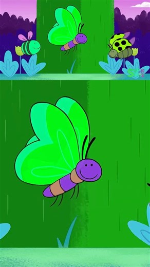 Super Simple Songs Butterfly Ladybug Bumblebee Intro Logo Sponsored By Klasky Csupo 2001 #animation