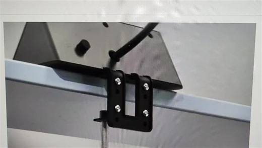 Nightstand Edge Mount Power Strip with USB-C Ports Tabletop Surge Protector Desk Clamp Power Sockets with 3 AC Outlets 4 USB