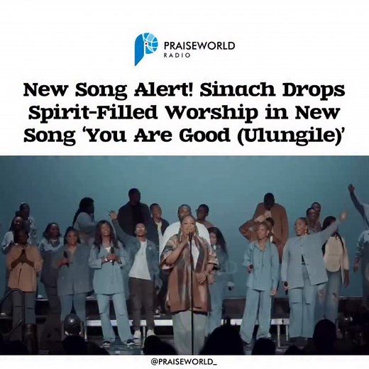 1.5K reactions · 35 comments | New Song Alert! Sinach Drops Spirit-Filled Worship in New Song ‘You Are Good (Ulungile)’ This song is a testament to Gods goodness in every life Click the link on @therealsinach ‘s bio to get the song on all platforms Stream ‘You are Good’ NOW on all Dogital Platforms! #praiseworldradio #sinach | Praiseworld Radio | Facebook