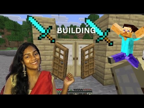 Minecraft game part-3 building doors