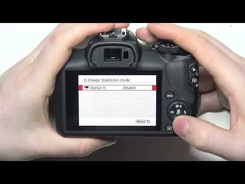 How To Enable & Disable Image Stabilizer On Canon EOS R100
