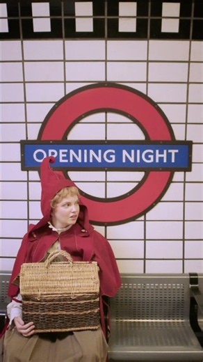 Into the Woods | Little Red Ridinghood (Gracie McGonigal) arrives in the West End #Musical #Theatre