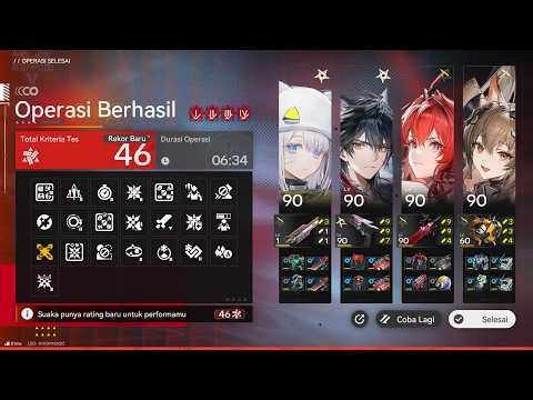 RISK 46 CLEAR!! Budget Team Full Run | Contingency Contract | Arknights: Endfield