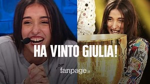 Amici 2021, Giulia Stabile è la vincitrice: ha battuto il fidanzato Sangiovanni