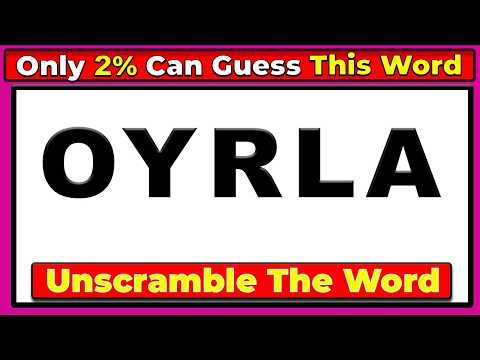 Guess The Correct Word |Unscramble the 5 Letter - Guess the Word Challenge 119