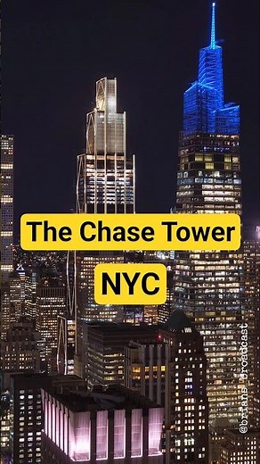 NYC Chase Tower Light Timelapse #chasetower #nyc #newyork #manhattan #skyscraper #skyscrapercity